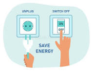 Turn Off lights when not not in use